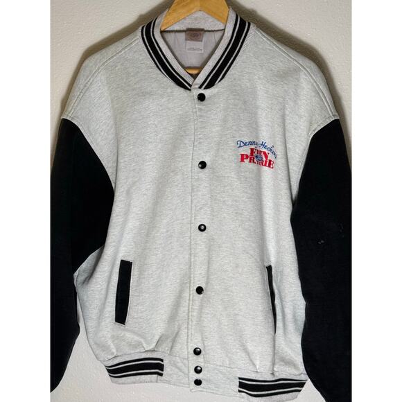 Vintage 90s Ford Motor Company Logo Employee USA Bomber Jacket Cotton XL - Picture 2 of 15